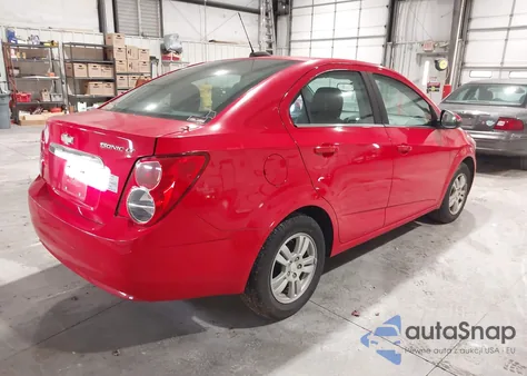2015 Chevrolet Sonic Lt Auto from USA, damaged, VIN 1G1JC5SH8F4104645